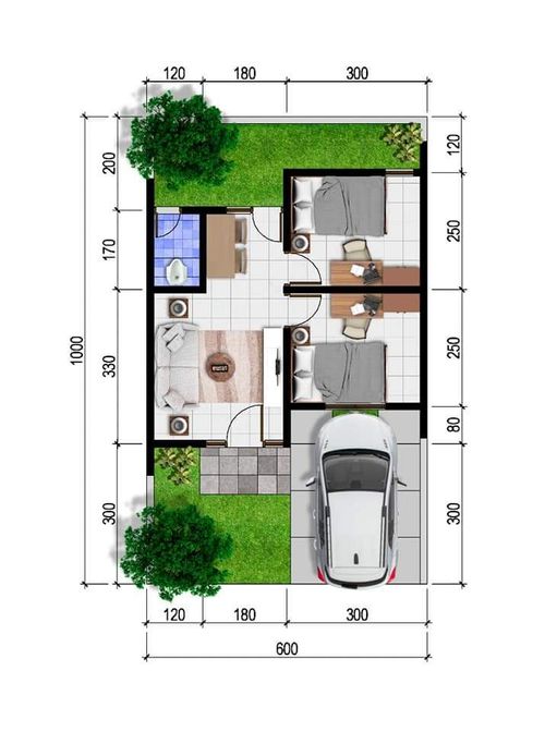 Layout Tipe 32/60